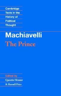 Machiavelli The Prince by Niccolo Machiavelli 1988, Paperback