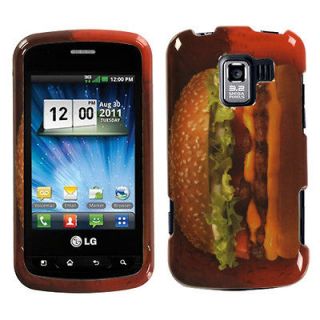 For LG Enlighten Optimus Q Slider HARD Protector Case Phone Cover 