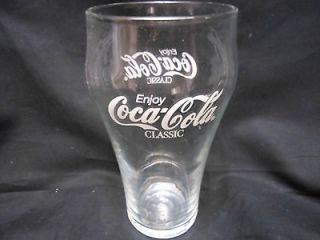 New Collectors Libby Glass Coca   Cola Coke 12 Oz Bell Shaped Glass