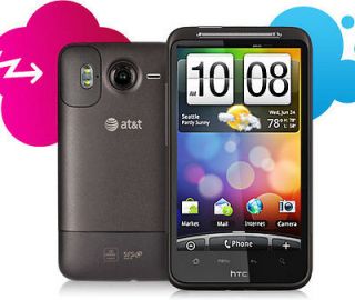 new htc inspire 4g black at t smartphone expedited shipping