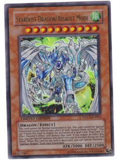 stardust dragon assault mode yugioh card ur dpct en003 from