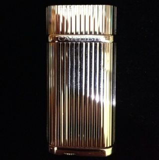 Cartier Palladium Finish Stainless Steel Swiss Made Lighter n120335