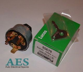 Lucas 35670 128SA ignition switch for CASE INTERNATIONAL / JCB