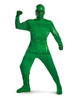 deluxe toy store green army man costume large one day