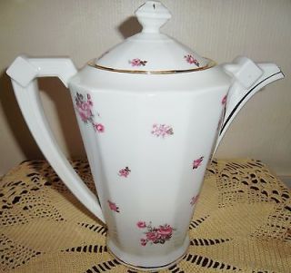 French chocolate or coffee pot porcelain Limoges / Cafetière 
