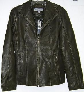 marc new york women s leather eucalyptus jacket new