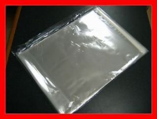 300 ( 11 7/16 x 17 1/4 ) Clear Resealable Cello / Poly Bags for 11x17 