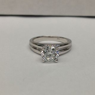 Newly listed 3/4 CARAT SI DIAMOND SOLITAIRE ENGAGEMENT RING 18K WHITE 