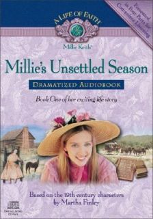 Millies Unsettled Season by Martha Finley 2004, CD, Unabridged 