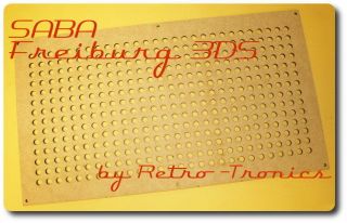 reproduction radio bottom saba freiburg 3ds  40