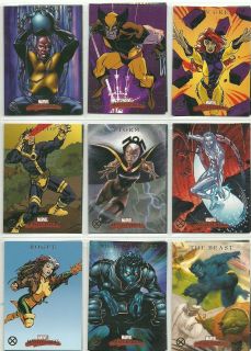2007 and 2008 Marvel Masterpieces all 3 Sets 90 Card Sets by Upper 