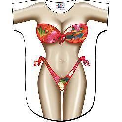 TROPICAL Flower Swimsuit Bikini Cover Up Costume Shirt