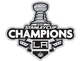 la los angeles kings stanley cup champions decal sticker two