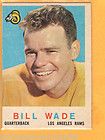 Vintage Bill Wade Rams Bears Spalding Football Helmet