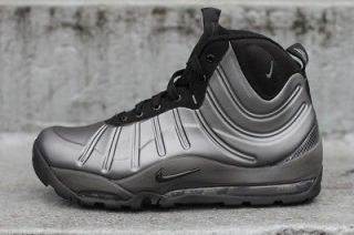 Mens Nike Air Max Posite Bakin Boot Metallic Silver/Grey 415327 008 