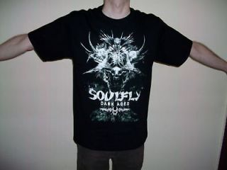 soulfly dark ages great metal t shirt size 2xl new