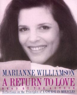 Return to Love by Marianne Williamson 1992, Cassette, Abridged 