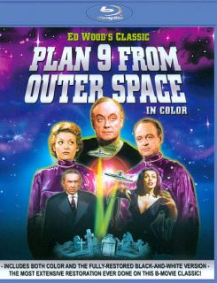 Plan 9 from Outer Space Blu ray Disc, 2012, Color Black White