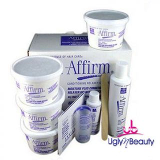 Affirm Moisture Plus Conditioning Relaxer Kit with Protecto 4 Single 