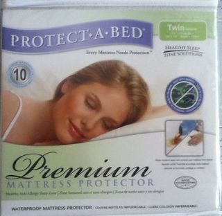 Newly listed Twin Size Protect A Bed Premium Mattress Protector. Terry 
