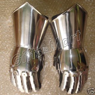 GAUNTLET ARMOR   Medieval Steel Gloves   Medieval KNIGHT COSTUME Armor 