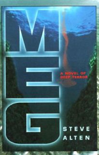 Meg A Novel of Deep Terror by Steven Alten 1997, Hardcover
