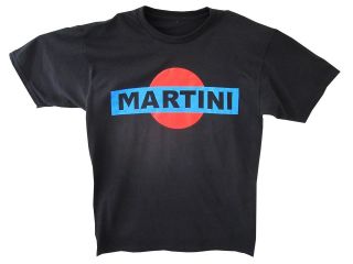 Retro Martini Racing T shirt Le Mans Vintage Porsche Spyder 917 AHRMA 