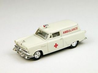 1953 Ambulance Ford Courier Sedan HO Scale 187 Mini Metals Classic 
