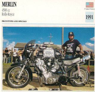 1991 Merlin 4500 cc Rolls Royce Prototypes and Specials United States 