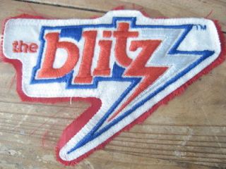 CHICAGO FOOTBALL TEAM PATCH   THE BLITZ   USFL   UNITED STATES LEAGUE 