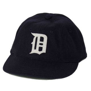 1935 Detroit Tigers Vintage Melton Wool Home Ballcap by American 