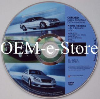 2006 Mercedes Benz CLS500 CLS55 AMG Coupe Navigation System DVD Disc U 