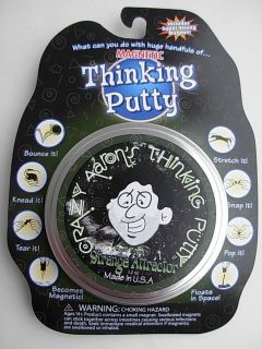   Thinking PUTTY silly Super Strong Magnet desk toy Large Tin NEW