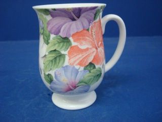 wren giftware mayflower hibiscus mug  8 08