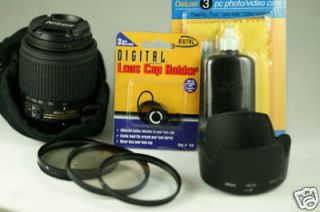 Nikon 55 200mm LENS KIT 55200 DX D3100 D5100 D7000 D90 D80 D300S Auto 