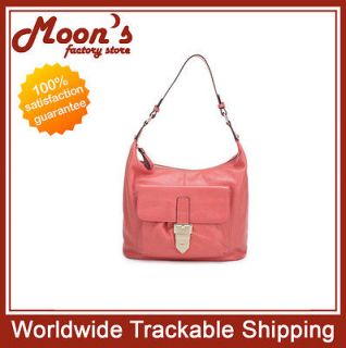 02 Moons E.S.E Genuine Leather Shoulder Bag Handbag Purse Tote 