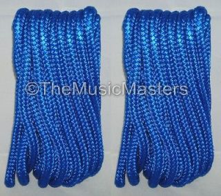 Blue Double Braided 3/8 x 25 Boat Dock Anchor Marine Lines HQ 