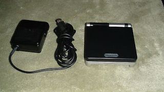 Nintendo Game Boy Advance SP AGS 101 PLATINUM / ONYX IN MINT W 