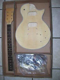 diy electric guitar kit lp maple wood completed set time