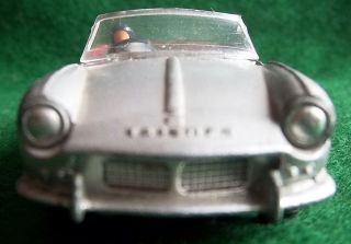 SPITFIRE TRIUMPH SILVER RED DINKY MECCANO VERY NICE ANTIQUE 114 