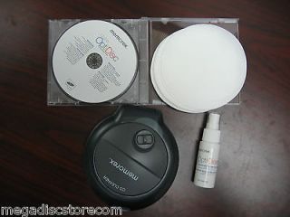 Memorex Total Solution Cleaning Kit CD / DVD Players & Discs Cleaner 