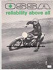 Ossa Stiletto TT vintage motocross mx motorcycle advertisement Ad 