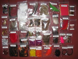 Newly listed Extra Large Fly Tying Kit 32 Materials Free DVD