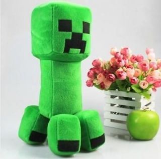 Hot New Fans Art Minecraft Game Creeper Face Plush Doll Collection 