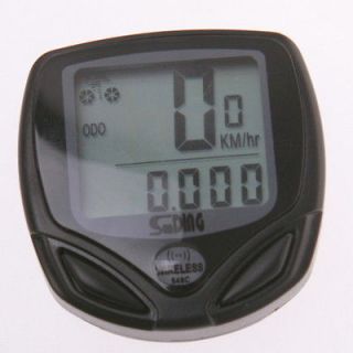 Newly listed Mini Wireless LCD Cycle Computer Bicycle Bike Meter 