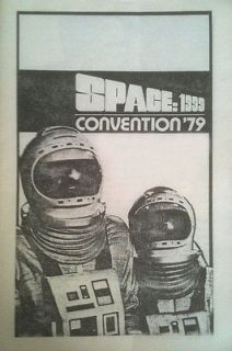 Space 1999   Pittsburgh, PA   1979   Convention Program   RARE