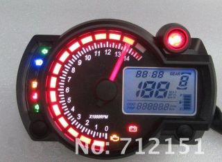 2012 Mini Motorcycle motor bike LCD digital speedometer odometer