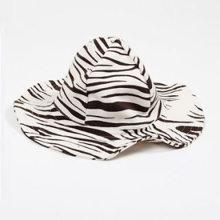 Mini Rodini Zebra Print Sun Hat BNWT S/S 12 Collection