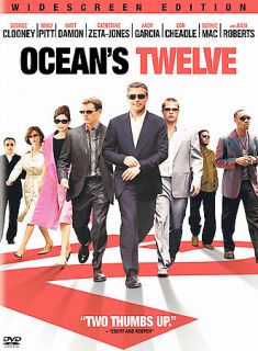 Oceans Twelve DVD, 2005, Widescreen