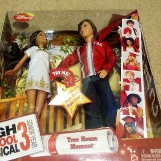 NEW in Box High School Musical 3 Dolls with Outfits Tree House Moment 